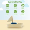 image:imagePlanToys Wooden Coast Guard Boat with Driver Waterproof Kids Bath Toy  wooden coast guard boat with driver waterproof bath water play montessori rescue imaginative play fine motor kids toddlerSailboat