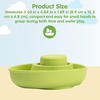 image:imagePlanToys Wooden Coast Guard Boat with Driver Waterproof Kids Bath Toy  wooden coast guard boat with driver waterproof bath water play montessori rescue imaginative play fine motor kids toddlerRubber Convertible Boat  Pastel Green