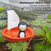 image:imagePlanToys Wooden Coast Guard Boat with Driver Waterproof Kids Bath Toy  wooden coast guard boat with driver waterproof bath water play montessori rescue imaginative play fine motor kids toddlerSailing Boatpenguin