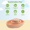 image:imagePlanToys Wooden Coast Guard Boat with Driver Waterproof Kids Bath Toy  wooden coast guard boat with driver waterproof bath water play montessori rescue imaginative play fine motor kids toddlerConvertible Boat