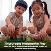 image:imagePlanToys Wooden Horse Figurine Montessori Kids Farm Animal Play Toy Gift  wooden horse figurine montessori farm animal toy imaginative play storytelling language development observation kids giftCow