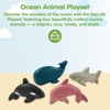 image:imagePlanToys Wooden Whale Play Toy Montessori Kids Ocean Animal Bath Play  wooden whale play toy montessori ocean animal figure imaginative creative play bath water toy pretend activity kids toddSea Life Set