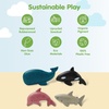 image:imagePlanToys Wooden Whale Play Toy Montessori Kids Ocean Animal Bath Play  wooden whale play toy montessori ocean animal figure imaginative creative play bath water toy pretend activity kids toddSea Life Set