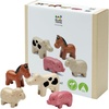 image:imagePlanToys Wooden Horse Figurine Montessori Kids Farm Animal Play Toy Gift  wooden horse figurine montessori farm animal toy imaginative play storytelling language development observation kids giftFarm Animals Set
