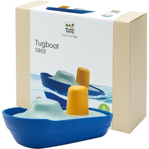 image:imagePlanToys Wooden Coast Guard Boat with Driver Waterproof Kids Bath Toy  wooden coast guard boat with driver waterproof bath water play montessori rescue imaginative play fine motor kids toddlerTugboat
