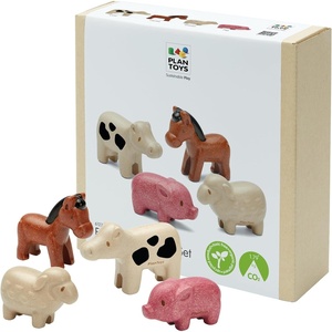image:imagePlanToys Wooden Horse Figurine Montessori Kids Farm Animal Play Toy Gift  wooden horse figurine montessori farm animal toy imaginative play storytelling language development observation kids giftFarm Animals Set