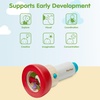 image:imagePlanToys Kaleidoscope Wooden Exploration Toy for Kids Ages 3 Montessori  rotating lens sensory toys girls boys visual color perception curiosity fine motor gift preschool learning cute set