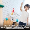 image:imagePlanToys Riding Acrobat Wooden Balance Toy Montessori Kids Movement Set  rolling wheels tilting action cause and effect toys girls boys fine motor handeye coordination gift toddlers for kidsRiding Acrobat