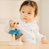 image:imagePlanToys Riding Acrobat Wooden Balance Toy Montessori Kids Movement Set  rolling wheels tilting action cause and effect toys girls boys fine motor handeye coordination gift toddlers for kidsJumping Gymnast