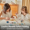 image:imagePlanToys Wooden Mandala Set Montessori Inspired Open Ended Kids Play  loose pieces sensory toys montessori toys girls boys creative spatial mindful fine motor gift preschool learning setMandala