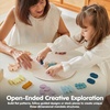 image:imagePlanToys Wooden Mandala Set Montessori Inspired Open Ended Kids Play  loose pieces sensory toys montessori toys girls boys creative spatial mindful fine motor gift preschool learning setMandala