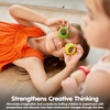 image:imagePlanToys Yellow Wooden Mushroom Kaleidoscope  Montessori Visual Exploration Toy for Sensory Play and Creative Thinking  Eco Friendly Wooden Toy for Imaginative and Outdoor PlayYellow