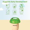 image:imagePlanToys Yellow Wooden Mushroom Kaleidoscope  Montessori Visual Exploration Toy for Sensory Play and Creative Thinking  Eco Friendly Wooden Toy for Imaginative and Outdoor PlayGreen