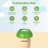 image:imagePlanToys Yellow Wooden Mushroom Kaleidoscope  Montessori Visual Exploration Toy for Sensory Play and Creative Thinking  Eco Friendly Wooden Toy for Imaginative and Outdoor PlayGreen