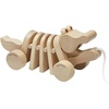 image:imagePlanToys Dancing Alligator Push amp Pull Toy  Sustainably Made from Rubberwood Makes ClickClack Sounds and Dancing Movements When Pulled Natural