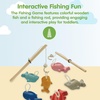 image:imagePlanToys Fishing Game Wooden Playset for Kids Ages 3 Montessori FamilyFishing Game I