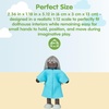 image:imagePlanToys Girl Wooden Dollhouse Figurine Poseable 112 Scale 4Inch Doll  daughter character doll house people accessories bendable arms kids pretend play storytelling learning gift ages 3Grand Mother  Dark Skin Tone