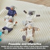 image:imagePlanToys Girl Wooden Dollhouse Figurine Poseable 112 Scale 4Inch Doll  daughter character doll house people accessories bendable arms kids pretend play storytelling learning gift ages 3Grand Father  Dark Skin Tone