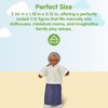 image:imagePlanToys Girl Wooden Dollhouse Figurine Poseable 112 Scale 4Inch Doll  daughter character doll house people accessories bendable arms kids pretend play storytelling learning gift ages 3Grand Mother  Medium Skin Tone