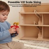 image:imagePlanToys Girl Wooden Dollhouse Figurine Poseable 112 Scale 4Inch Doll  daughter character doll house people accessories bendable arms kids pretend play storytelling learning gift ages 3Caucasian Boy