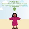 image:imagePlanToys Girl Wooden Dollhouse Figurine Poseable 112 Scale 4Inch Doll  daughter character doll house people accessories bendable arms kids pretend play storytelling learning gift ages 3Hispanic Girl