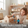 image:imagePlanToys Girl Wooden Dollhouse Figurine Poseable 112 Scale 4Inch Doll  daughter character doll house people accessories bendable arms kids pretend play storytelling learning gift ages 3Hispanic Dad