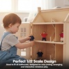 image:imagePlanToys Girl Wooden Dollhouse Figurine Poseable 112 Scale 4Inch Doll  daughter character doll house people accessories bendable arms kids pretend play storytelling learning gift ages 3Doll Family 7415