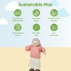image:imagePlanToys Girl Wooden Dollhouse Figurine Poseable 112 Scale 4Inch Doll  daughter character doll house people accessories bendable arms kids pretend play storytelling learning gift ages 3Grand Mother  Fair Skin Tone