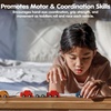 image:imagePlanToys Mini Car Set Wooden Montessori Vehicle Set  Early Movement Imagination and Practical Life Exploration  Eco Friendly Mini Car Set for Indoor and Outdoor Play