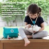 image:imagePlanToys Wooden Veterinary Play Set for Kids Stethoscope Syringe amp Cone  thermometer carry bag vet play set girls boys pretend animal care imaginative role social gift preschool learning fun
