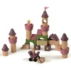 image:imagePlanToys Princess Building Blocks Set Fairy Tale Castle Baby Toys  SustainablyMade Green Toys Stackable Wooden Blocks