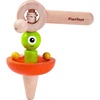 image:imagePlanToys Wooden Alien in a Spaceship Spinning Top 5195  Sustainably Made from Rubberwood and NonToxic Paints and Dyes