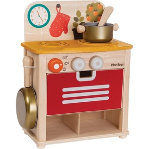 image:imagePlan Toys Wooden Pretend Play Kitchen Set 3603