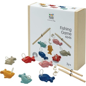image:imagePlanToys Fishing Game Wooden Playset for Kids Ages 3 Montessori FamilyFishing Game I