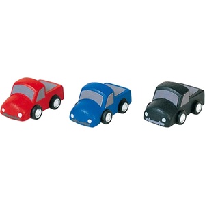 image:imagePlanToys Wooden Mini Trucks Set of 3
