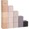 image:imagePlanToys Cubes Wooden Building amp Stacking Blocks for Kids Ages 3  Montessori OpenEnded Toy to Develop Creativity Fine Motor Skills amp Spatial Awareness  EcoFriendly Educational Toy