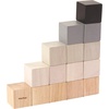 image:imagePlanToys Cubes Wooden Building amp Stacking Blocks for Kids Ages 3  Montessori OpenEnded Toy to Develop Creativity Fine Motor Skills amp Spatial Awareness  EcoFriendly Educational Toy