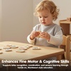 image:imagePlanToys Wooden Hand Sign Alphabet Learning Set Montessori ABC Kids Toy  hand sign letters wooden alphabet learning set montessori ABC letter recognition sign language sensory play kids toyHand Sign Alphabet Az