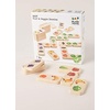 image:imagePlanToys Wooden Veggie amp Fruit Dominoes 5639 Sustainably Made from Rubberwood and NonToxic Paints and Dyes  EcoFriendly PlanWood