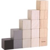 image:imagePlanToys Cubes Wooden Building amp Stacking Blocks for Kids Ages 3  Montessori OpenEnded Toy to Develop Creativity Fine Motor Skills amp Spatial Awareness  EcoFriendly Educational Toy