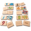 image:imagePlanToys Wooden Learn to Count Number 110 Tiles 5641  Sustainably Made from Rubberwood and NonToxic Paints and Dyes