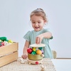 image:imagePlanToys Wooden Classic Tea Set for Montessori Inspired Pretend Play  Social Interaction Communication and Imaginative Role Play  Eco Friendly Wooden Tea Time Set for Creative LearningCookery Set