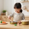 image:imagePlanToys Wooden Classic Tea Set for Montessori Inspired Pretend Play  Social Interaction Communication and Imaginative Role Play  Eco Friendly Wooden Tea Time Set for Creative LearningCooking Utensils