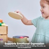 image:imagePlanToys Wooden Classic Tea Set for Montessori Inspired Pretend Play  Social Interaction Communication and Imaginative Role Play  Eco Friendly Wooden Tea Time Set for Creative LearningCookery Set