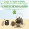 image:imagePlanToys Wooden Classic Tea Set for Montessori Inspired Pretend Play  Social Interaction Communication and Imaginative Role Play  Eco Friendly Wooden Tea Time Set for Creative LearningClassic Tea