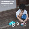 image:imagePlanToys Wooden Pretend Play Doctor Set for Kids with Stethoscope amp SyringeDentist