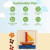 image:imagePlanToys 100 Counting Cubes Wooden Montessori Math amp Sorting Set for Kids100 Counting Cubes