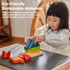 image:imagePlanToys 100 Counting Cubes Wooden Montessori Math amp Sorting Set for KidsFraction Blocks