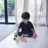 image:imagePlanToys 100 Counting Cubes Wooden Montessori Math amp Sorting Set for KidsGeo Matching Blocks