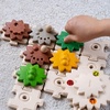 image:imagePlanToys Wooden Little Tool Bench Montessori Construction Kids STEM ToyGears  Puzzles Set